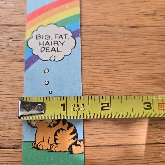 Vintage Lot odmf 3 1978 Garfield Bookmarks - Picture 9 of 10